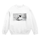 chinchillamfmfの空飛ぶチンチラ Crew Neck Sweatshirt