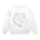 ShikakuSankakuの太陽系の仲間たち Crew Neck Sweatshirt