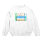 猿猫堂のあつ森BEACH Crew Neck Sweatshirt