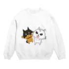 がうさんのお店のきらきら Crew Neck Sweatshirt