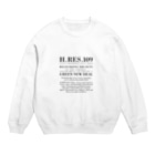 DESIGN AS ACTIVISM｜市民運動としてのデザインのグリーン・ニューディール決議案｜オーセンティックver Crew Neck Sweatshirt