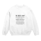 DESIGN AS ACTIVISM｜市民運動としてのデザインのグリーン・ニューディール決議案｜オーセンティックver Crew Neck Sweatshirt