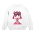 こりすもものIDOL(R)EAL Crew Neck Sweatshirt