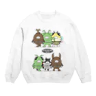 よろずやアカネのきぐるみキッズ（昆虫） Crew Neck Sweatshirt