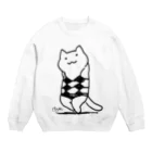 PygmyCat　suzuri店のビキニスタイル01 Crew Neck Sweatshirt