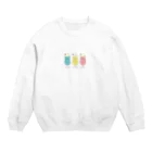 とむのクリームソーダ Crew Neck Sweatshirt