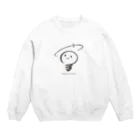 あかるいみらいけんきゅうじょのあかるいみらいけんきゅうじょのロゴ Crew Neck Sweatshirt