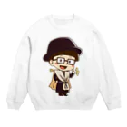 インテリアクレールのカーテンマンJr.（いいね）のスウェット Crew Neck Sweatshirt