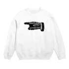 Bunny Robber GRPCのGO TO TRAVELERS HOTEL_BLK Crew Neck Sweatshirt