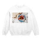 2ca_aのいちごサラダ Crew Neck Sweatshirt