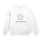 kazukiboxの輝く星 Crew Neck Sweatshirt