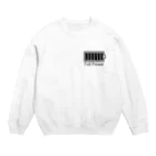 みかん部長（ネタの人）のフルパワー（バッテリー） Crew Neck Sweatshirt