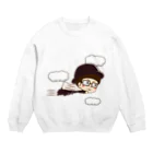 インテリアクレールのカーテンマンJr.（ピューン）のスウェット Crew Neck Sweatshirt