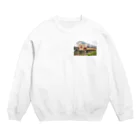 とらじ屋の鉄道 Crew Neck Sweatshirt