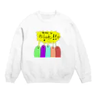 ヤクタニタンシのかおいろわるいくん（OSYARE) Crew Neck Sweatshirt