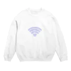 うさぎと注射器のでんぱ Crew Neck Sweatshirt