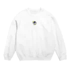 あかりのおみせのキャップの男の子 Crew Neck Sweatshirt