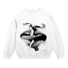 s_rokiのずっと繋がってるよ。 Crew Neck Sweatshirt