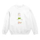 K′z SHOPのカエル三兄弟 Crew Neck Sweatshirt