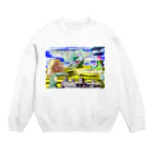 hujiyamakenjiの砂漠の未確認飛行体 Crew Neck Sweatshirt