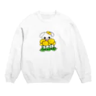 きたがわめぐみのおみせのたんぽぽとうさぎ Crew Neck Sweatshirt