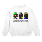 maachan820のベンツくんグッズ～PART 1～ Crew Neck Sweatshirt