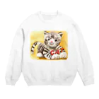 さぶのきゃっつ Crew Neck Sweatshirt