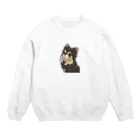 ラ ベル メールのチワワのラヴさん Crew Neck Sweatshirt