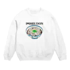 伊勢うどん友の会のI♥ISEUDONカラー（田上千晶） Crew Neck Sweatshirt