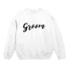 obebismの〜 Groom 〜 新郎 Crew Neck Sweatshirt
