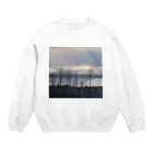 ニューヨークのシアトル水辺 Crew Neck Sweatshirt