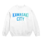 JIMOTO Wear Local Japanの川崎市 KAWASAKI CITY Crew Neck Sweatshirt