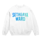 JIMOTO Wear Local Japanの世田谷区 SETAGAYA WARD Crew Neck Sweatshirt