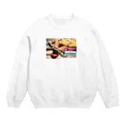 ぼくの声たちの料理のお手伝い。 Crew Neck Sweatshirt