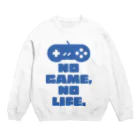 Graphic28のNO GAME, NO LIFE. Crew Neck Sweatshirt