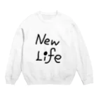 アゲハ蝶のNew Life Crew Neck Sweatshirt