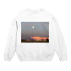 fmitasの夕陽 Crew Neck Sweatshirt