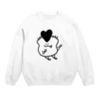 ゆゆいのゆいのわいさん ファンキーver. Crew Neck Sweatshirt