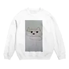 アゲハ蝶のシラケねこ Crew Neck Sweatshirt