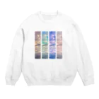 KASAの家の色々空 Crew Neck Sweatshirt