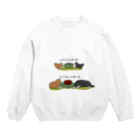 Sea Bar のシバるか否かの柴犬さん Crew Neck Sweatshirt