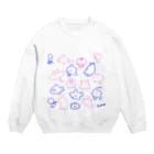 みみみのゆる水族館 Crew Neck Sweatshirt