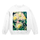 kasumiyolosiyomisuのハルジオン Crew Neck Sweatshirt