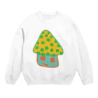 near_childのキノコちゃん(カラー1) Crew Neck Sweatshirt