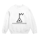 учк¡✼*の電子基準点 Crew Neck Sweatshirt