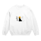 こんぺい工房のソーシャルディスタンスなハロウィン Crew Neck Sweatshirt