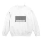 Telop.siteのLayer&Telop スウェット（グレーver） Crew Neck Sweatshirt