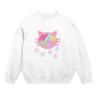 mimieden (みみえでん)のベビーなぁ〜んこさん Crew Neck Sweatshirt