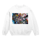 Shop PeffのPeff works ‐01‐ Plug in baby Crew Neck Sweatshirt