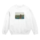 FILM NEMURU GOODSのどこかの石 Crew Neck Sweatshirt